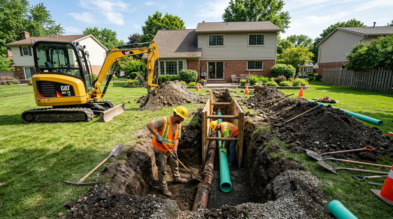 Sewer Backup in Plainfield, IL
